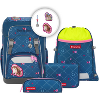 Step by Step 213215 GIANT Schulrucksack-Set "Horse Lima", 5-teilig von Step by Step