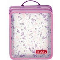 Step by Step 213401 Faltbare Heftbox, Pink von Step by Step