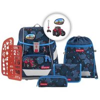 Step by Step 222604 2IN1 PLUS Schulranzen-Set "Tractor Freddy", 6-teilig von Step by Step