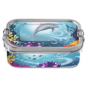 Step by Step Edelstahl Lunchbox Dolphin Pippa von Step by Step