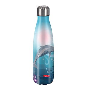 Step by Step Isolierte Edelstahl Trinkflasche Dolphin Pippa von Step by Step