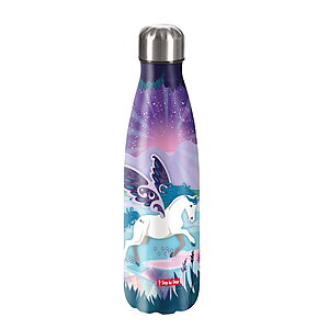 Step by Step Isolierte Edelstahl Trinkflasche Dreamy Pegasus Shadow von Step by Step