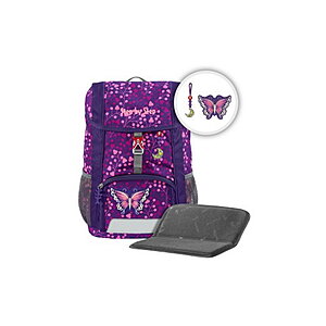 Step by Step KID SHINE Rucksack-Set Butterfly Night Ina, 3-teilig von Step by Step