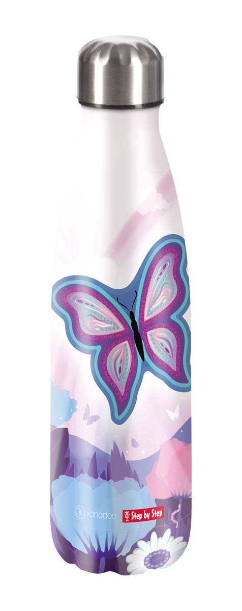 Step by Step Trinkflasche aus Edelstahl Butterfly Maja von Step by Step