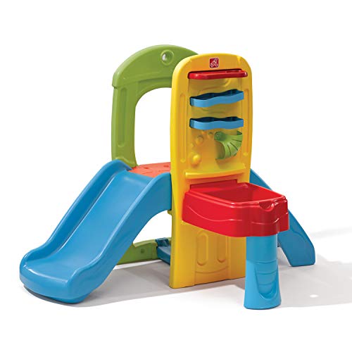 Step2 Play Ball Spielgerät mit Rutsche und Bällen | Kunststoff Klettergerät für Kinder | Kinderrutsche inkl. 10 Spielbälle von Step2