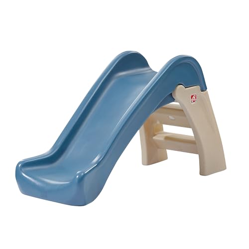 Step2 Play & Fold Kinderrutsche in Grau/Blau | Faltbare Rutsche für Kinder ab 18 Monate | 103 cm Rutsche aus Kunststoff Step2 Play & Fold Kinderrutsche in Grau/Blau | Faltbare Rutsche für Kinder ab 18 Monate | 103 cm Rutsche aus Kunststoff von Step2