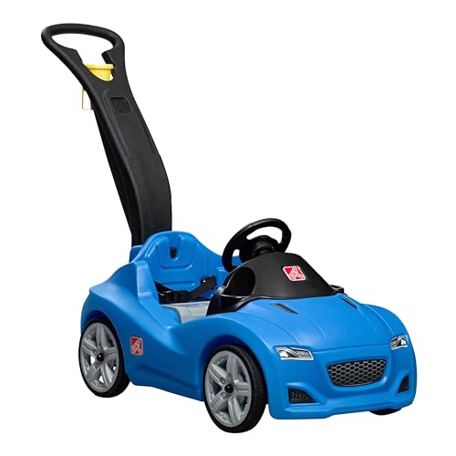 Step2 Whisper Ride Kinderauto/Rutscher in Blau | Spielzeug Auto mit Schiebestange | Kinderfahrzeug/Rutscherauto ab 1.5 Jahre Step2 Whisper Ride Kinderauto/Rutscher in Blau | Spielzeug Auto mit Schiebestange | Kinderfahrzeug/Rutscherauto ab 1.5 Jahre von Step2