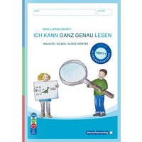 Mein Lupenleseheft 1 - Ich kann ganz genau lesen - AUSGABE: IN GROßBUCHSTABEN (DaZ) von Sternchenverlag