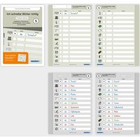 Ich schreibe Wörter richtig - Abreißblock 5 - Lernzielkontrolle - Fußball-Wörter von Sternchenverlag