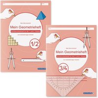 Mein Geometrieheft 1/2 und 3/4 im Set von Sternchenverlag