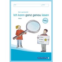 Mein Lupenleseheft 2 - Ich kann ganz genau lesen von Sternchenverlag