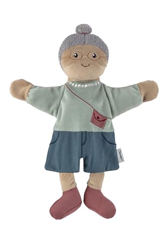 Handpuppe Oma, weiches Spielzeug für Kasperle Theater, zum Geschichten erzählen und erstes Rollenspiel, für Mädchen und Jungen von Sterntaler