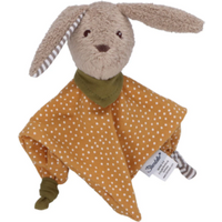 STERNTALER 3202272 Schmusetuch Hase Happy in Rost, ohne Rassel von Sterntaler