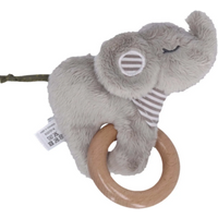 STERNTALER 3332211 Spielfigur mit Greifring Elefant Eddy grau von Sterntaler