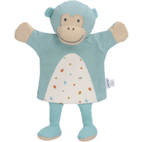 STERNTALER 3602374 Handpuppe Affe Albert, 30cm für das Kasperletheater, blau von Sterntaler