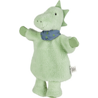 STERNTALER 3602423 Handpuppe DINO Rexi pudergrün von Sterntaler