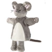 STERNTALER 3602458 Handpuppe Maus in grau für das Kasperltheater von Sterntaler