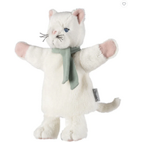 STERNTALER 3622452 Handpuppe Katze für das Kasperletheater cremeweiß von Sterntaler