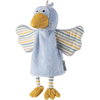 STERNTALER 3622464 Kinder Handpuppe Vogel für das Kasperletheater himmelblau von Sterntaler