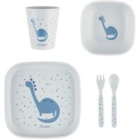 STERNTALER 6802483 Kindergeschirr-Set Dino Rexi, graublau STERNTALER 6802483 Kindergeschirr-Set Dino Rexi, graublau von Sterntaler
