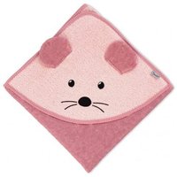 STERNTALER 7122001-799 Badetuch100x100 Mabel rosa von Sterntaler