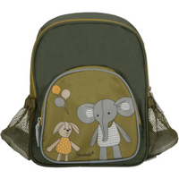 STERNTALER 9602211 Kindergarten Rucksack Eddy+Hase Happy mattgrün von Sterntaler