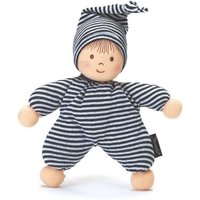 Spielpuppe Heiko gestreift marine 23cm inkl. Rassel Spielpuppe Heiko gestreift marine 23cm inkl. Rassel von Sterntaler