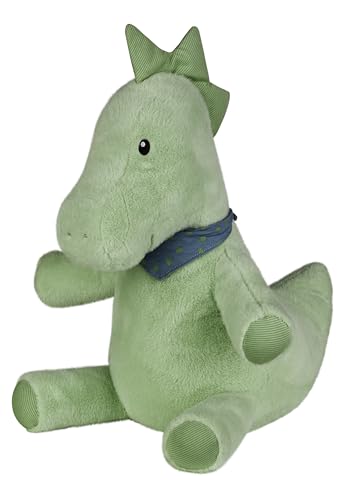 Sterntaler Kuscheltier XL Dino Rexi - Plüschtier aus kuscheligem Flausch - Kinder und Baby Spielzeug gefüttert mit Polyesterwatte - treuer Begleiter zum Entdecken, Kuscheln & Spielen, pudergrün von Sterntaler