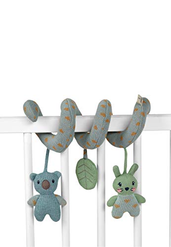 Sterntaler 6612170 Stay TRUE to nature Spielzeugspirale, Hase Kinni und Koala Kalla, Alter: Für Babys ab der Geburt, Mehrfarbig von Sterntaler