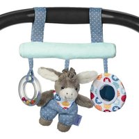 Sterntaler Aufhängespielzeug Esel Emmi Boy blau 26cm mit Klettband von Sterntaler