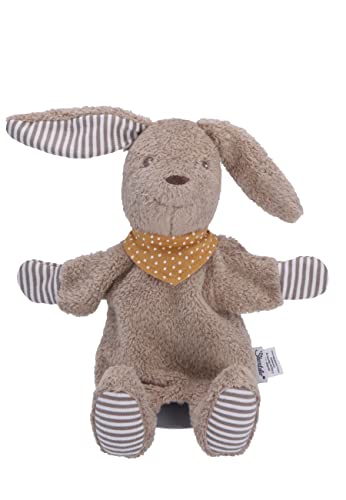 Sterntaler Baby Unisex Handpuppe Kinder Handpuppe Hase Happy - Spielzeug, Fingerpuppen, Kasperlefiguren - braun von Sterntaler