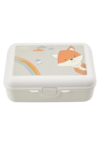 Sterntaler Kinderbrotdose Fuchs Filou - Kindergarten Brotdose mit extra Snackbox - robustes Material - leicht zu reinigen - Lunchbox perfekt für Kindergarten & unterwegs, steingrün Sterntaler Kinderbrotdose Fuchs Filou - Kindergarten Brotdose mit extra Snackbox - robustes Material - leicht zu reinigen - Lunchbox perfekt für Kindergarten & unterwegs, steingrün von Sterntaler