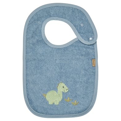 Sterntaler Lätzchen Dino Rexi mit Druckknopf blau von Sterntaler