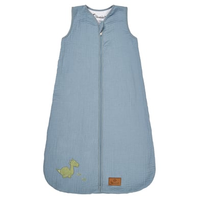 Sterntaler Musselin-Schlafsack Dino Rexi blau von Sterntaler