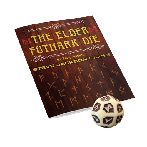 Elder Futhark Die | Custom Dice, Perfect for use with Steve Jackson Games, DND, RPGs, Tabletop Games, and Role-Playing Adventures von Steve Jackson Games