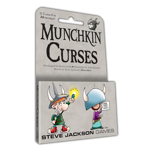 Steve Jackson Games | Munchkin Curses Tuckbox | Fast-Paced Card Game Expansion for 3 to 6 Players | Ages 10 and Up | English von Steve Jackson Games