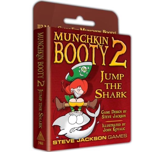 Steve Jackson Games 1461 - Munchkin Booty 2: Jump the Shark (englische Ausgabe) von Steve Jackson Games