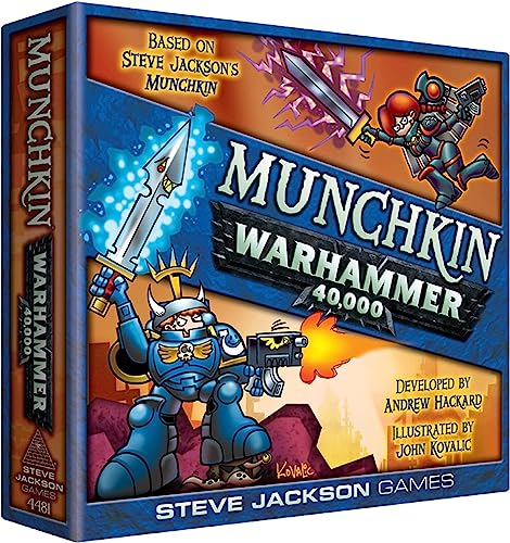 Steve Jackson Games 4481 - Munchkin Warhammer 40k (englische Ausgabe) von Steve Jackson Games