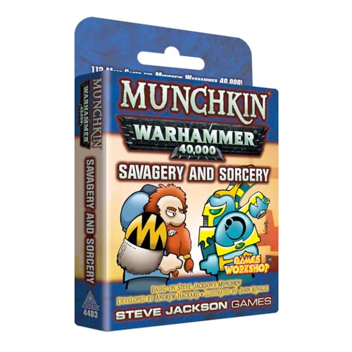 Steve Jackson Games 4483 - Munchkin Warhammer 40k: Savagery & Sorcery Steve Jackson Games 4483 - Munchkin Warhammer 40k: Savagery & Sorcery von Steve Jackson Games