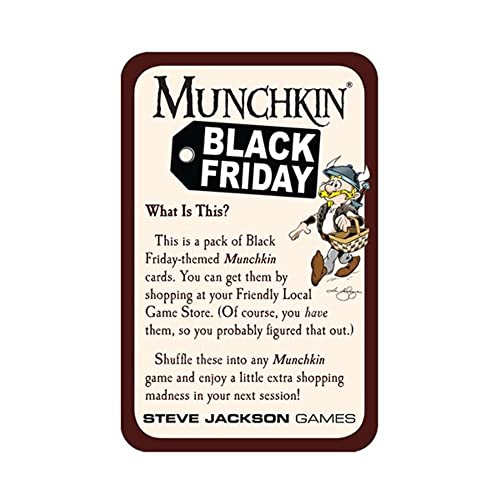 Steve Jackson Games 5542 - Munchkin Black Friday von Steve Jackson Games