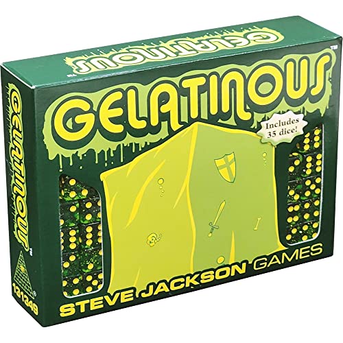 Steve Jackson Games | Gelatinous: The Fast-Paced Dice Game | Fun Party Game for 3 to 6 Players Ages 10+ | Play in Under 20 Minutes | English von Steve Jackson Games