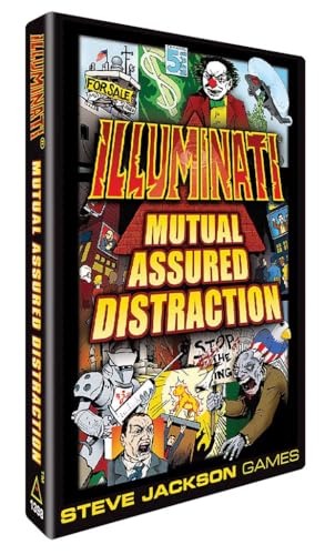 Steve Jackson Games | Illuminati: Mutual Assured Distraction Expansion | New World Order Cards for Strategic Conspiracy Gameplay | for 2-6 Players Ages 13+ | English von Steve Jackson Games