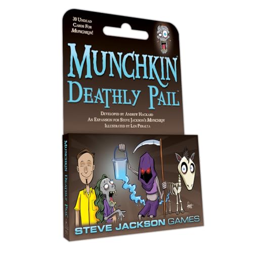 Steve Jackson Games | Munchkin Deathly Pail | Fast-Paced Card Game Expansion for 3 to 6 Players | Ages 10 and Up | English Steve Jackson Games | Munchkin Deathly Pail | Fast-Paced Card Game Expansion for 3 to 6 Players | Ages 10 and Up | English von Steve Jackson Games