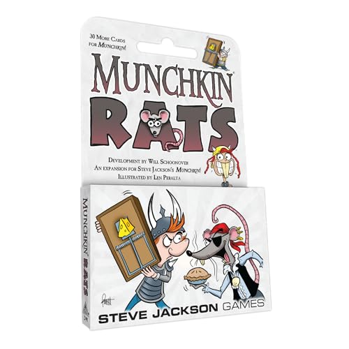 Steve Jackson Games | Munchkin Rats | Card Game | English von Steve Jackson Games