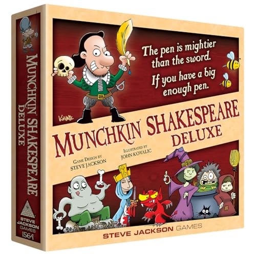 Steve Jackson Games | Munchkin Shakespeare Deluxe | Card Game | English von Steve Jackson Games