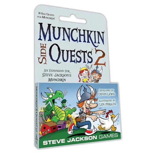 Steve Jackson Games | Munchkin Side Quests 2 | Card Game | English von Steve Jackson Games