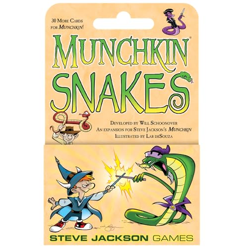 Steve Jackson Games | Munchkin Snakes | Card Game | English von Steve Jackson Games