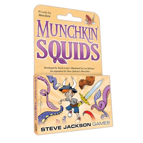 Steve Jackson Games | Munchkin Squids | Card Game | English von Steve Jackson Games