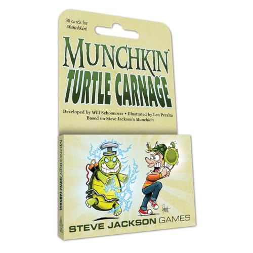 Steve Jackson Games SJG04275 Munchkin Turtle Carnage von Steve Jackson Games