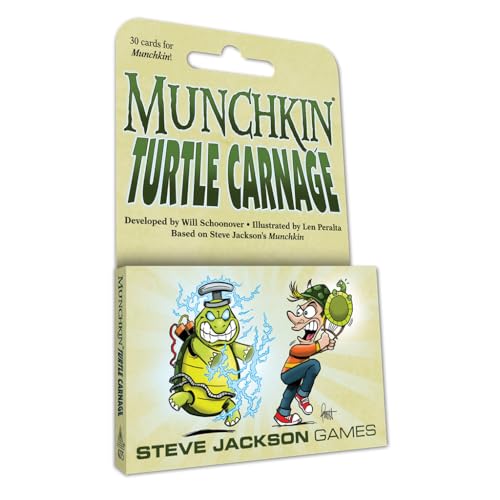 Steve Jackson Games SJG04275 Munchkin Turtle Carnage Steve Jackson Games SJG04275 Munchkin Turtle Carnage von Steve Jackson Games